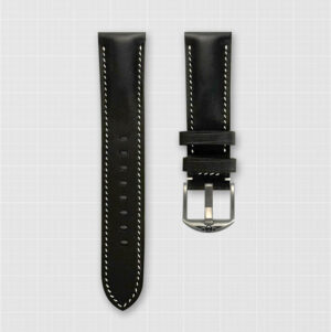 Black Leather with Pin Buckle