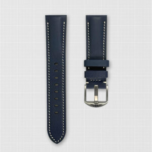 Blue Leather with Pin Buckle